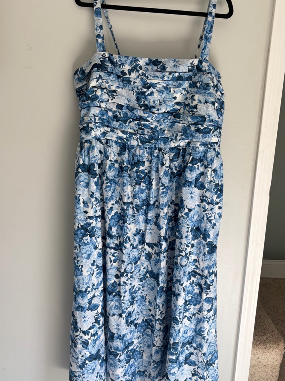 Abercrombie & Fitch Floral Cottagecore Beach Preppy w/Pockets Sundress NWT! $110